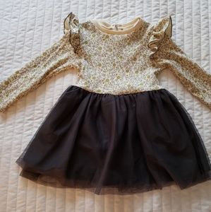 Knit and Tulle Dress